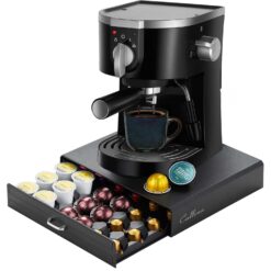 Suport 30 capsule cafea Nespresso Vertuo / Original Line, K-Cup, tip sertar, 34x33x7, Callena Suport 30 capsule cafea Nespresso Vertuo / Original Line, K-Cup, tip sertar, 34x33x7, Callena