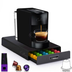 Suport 50 capsule cafea Nespresso, Lavazza, Tchibo Cafissimo, 40x24x6 cm, Callena Suport 50 capsule cafea Nespresso, Lavazza, Tchibo Cafissimo, 40x24x6 cm, Callena