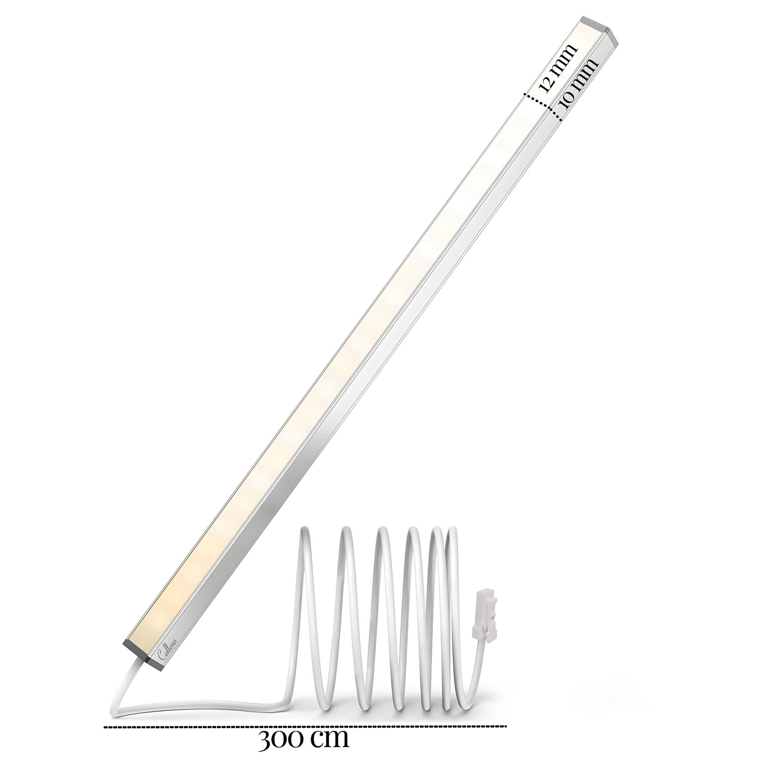 Profil LED pentru riflaj cu banda LED incastrata, 60 cm – 270 cm, 4 – 18 W, 24V, culoare 3000 Kelvin, aluminiu Profil LED pentru riflaj cu banda LED incastrata, 60 cm - 270 cm, 4 - 18 W, 24V, culoare 3000 Kelvin, aluminiu - imagine 3