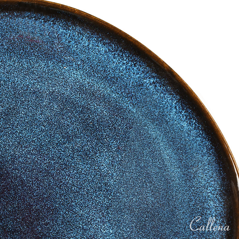 Detaliu farfurie Callena Golden Eclipse