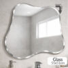 Oglinda fara rama, neregulata, simpla, fantomita, vertical/orizontal 65x45cm, oglinda decorativa de perete, pentru hol, sufragerie, living