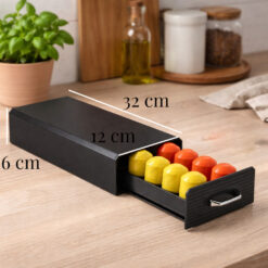 Alternative view of Suport 16 capsule cafea Nespresso, Lavazza, Tchibo Cafissimo, 32x12x6 cm, Callena